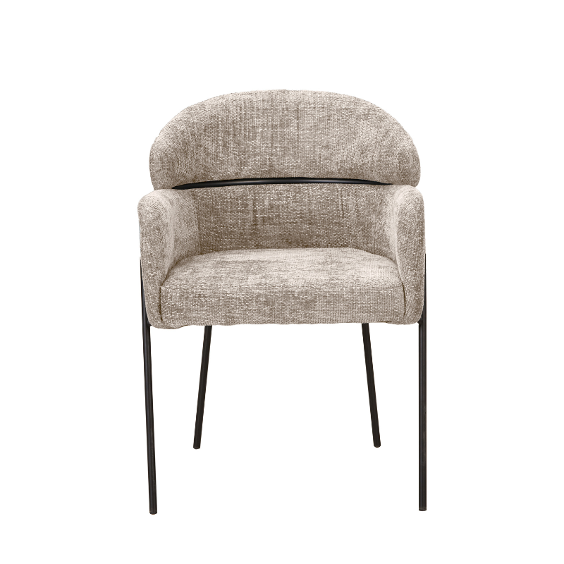Eetkamerstoel Otis Beige 57x60.5x85 cm-Eetkamerstoelen-Starfurn