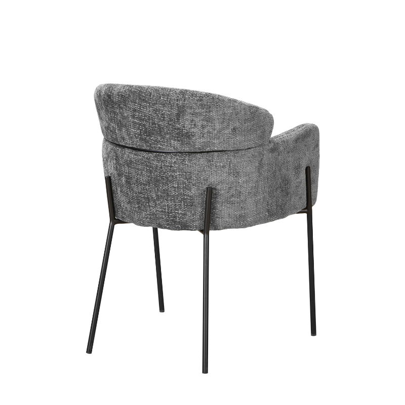 Eetkamerstoel Otis Grijs 57x60.5x85 cm-Eetkamerstoelen-Starfurn