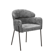 Eetkamerstoel Otis Grijs 57x60.5x85 cm-Eetkamerstoelen-Starfurn