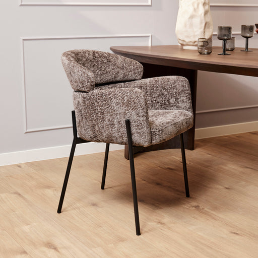 Eetkamerstoel Otis - Grijs-Eetkamerstoelen-Starfurn