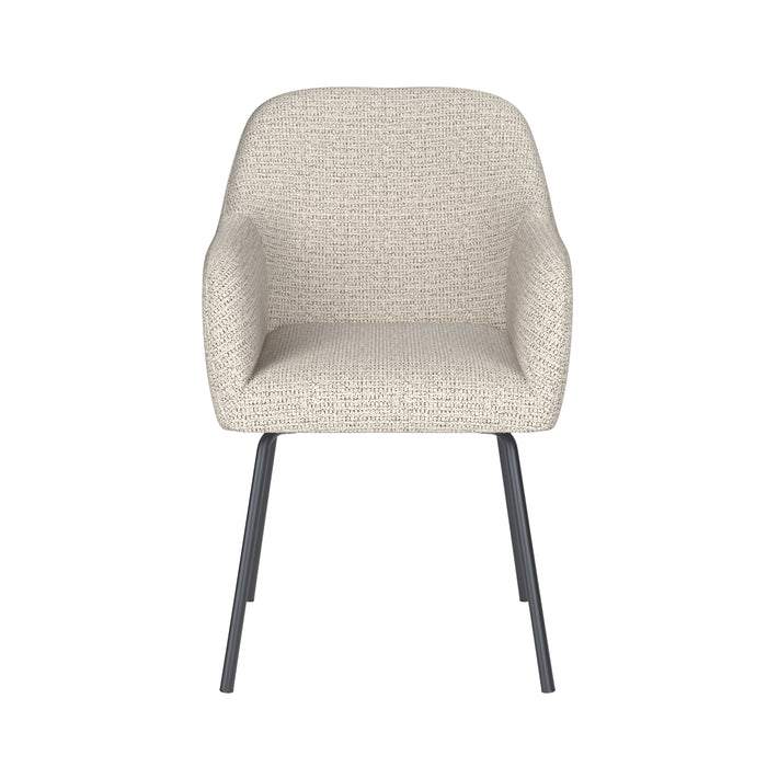 Eetkamerstoel Otis Polyester Off-white – productaanzicht