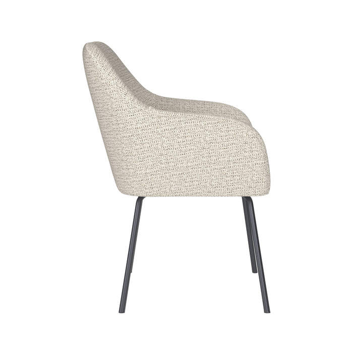 Eetkamerstoel Otis Polyester Off-white – productaanzicht 2