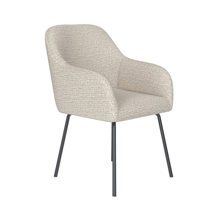 Eetkamerstoel Otis Polyester Off-white – hoofdfoto