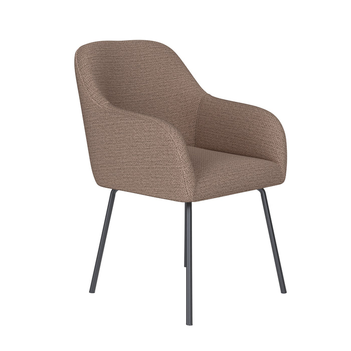 Eetkamerstoel Otis Polyester Taupe – hoofdfoto