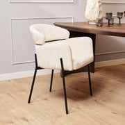 Eetkamerstoel Otis Wit 57x60.5x85 cm-Eetkamerstoelen-Starfurn