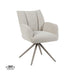 Eetkamerstoel Padua - Naturel - Royal Boucle - Taupe Metalen-Eetkamerstoelen-LABEL51