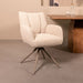 Eetkamerstoel Padua - Naturel - Royal Boucle - Taupe Metalen...-Eetkamerstoelen-LABEL51