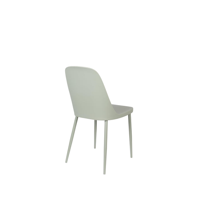 Eetkamerstoel Pip All Mint Polypropyleen Groen 53.5x46 cm-Eetkamerstoelen-Creating Home