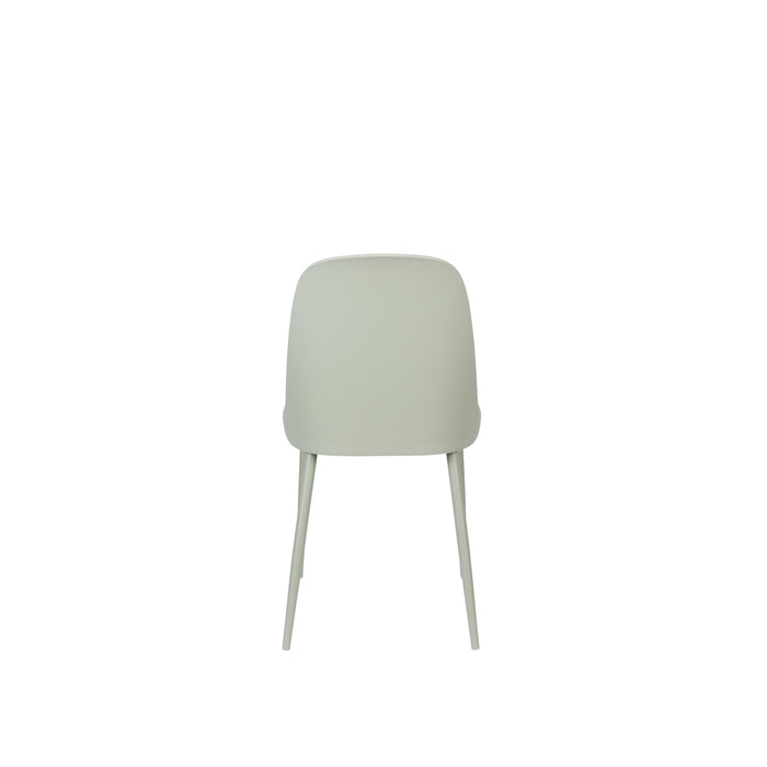Eetkamerstoel Pip All Mint Polypropyleen Groen 53.5x46 cm-Eetkamerstoelen-Creating Home