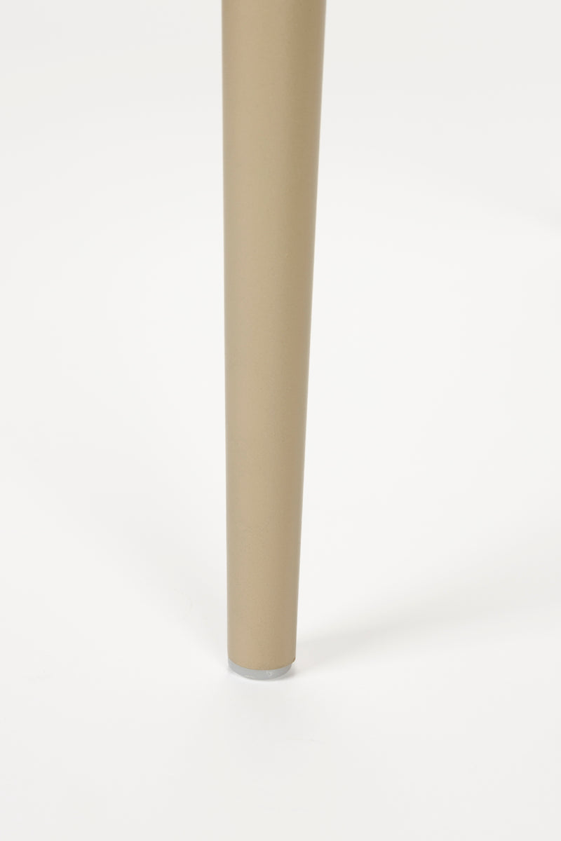 Eetkamerstoel Pip All Steel Beige 54x46 cm-Eetkamerstoelen-Creating Home