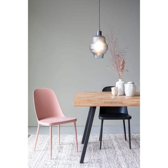 Eetkamerstoel Pip Polypropyleen Roze 53.5x46 cm-Eetkamerstoelen-Creating Home