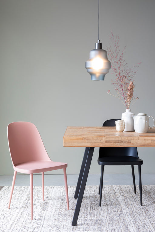 Eetkamerstoel Pip Polypropyleen Roze 53.5x46 cm-Eetkamerstoelen-Creating Home