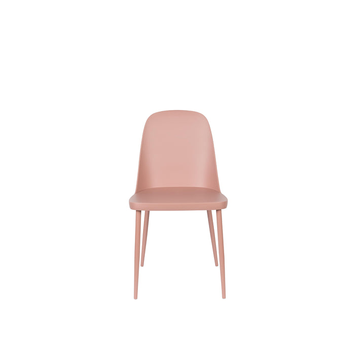 Eetkamerstoel Pip Polypropyleen Roze 53.5x46 cm-Fauteuils-Creating Home