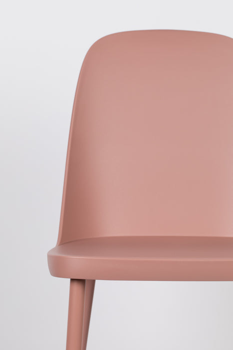 Eetkamerstoel Pip Polypropyleen Roze 53.5x46 cm-Fauteuils-Creating Home