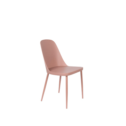 Eetkamerstoel Pip Polypropyleen Roze 53.5x46 cm-Fauteuils-Creating Home