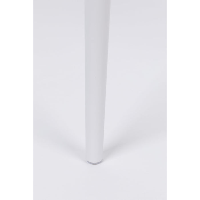 Eetkamerstoel Pip Polypropyleen Wit 53.5x46 cm-Eetkamerstoelen-Creating Home