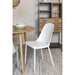 Eetkamerstoel Pip Polypropyleen Wit 53.5x46 cm-Eetkamerstoelen-Creating Home
