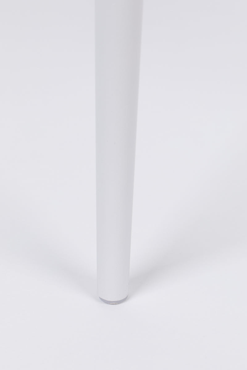 Eetkamerstoel Pip Polypropyleen Wit 53.5x46 cm-Eetkamerstoelen-Creating Home