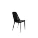Eetkamerstoel Pip Polypropyleen Zwart 53.5x46 cm-Eetkamerstoelen-Creating Home