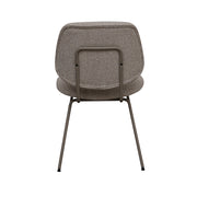 Eetkamerstoel Ravenna Bouclé Naturel 50x59x82 cm-Eetkamerstoelen-LABEL51