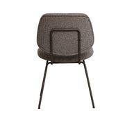 Eetkamerstoel Ravenna Mushroom Royal Boucle Brons 50x59x82 cm-Eetkamerstoelen-LABEL51