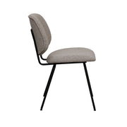Eetkamerstoel Ravenna Naturel Royal Boucle 50x59x82 cm-Eetkamerstoelen-LABEL51