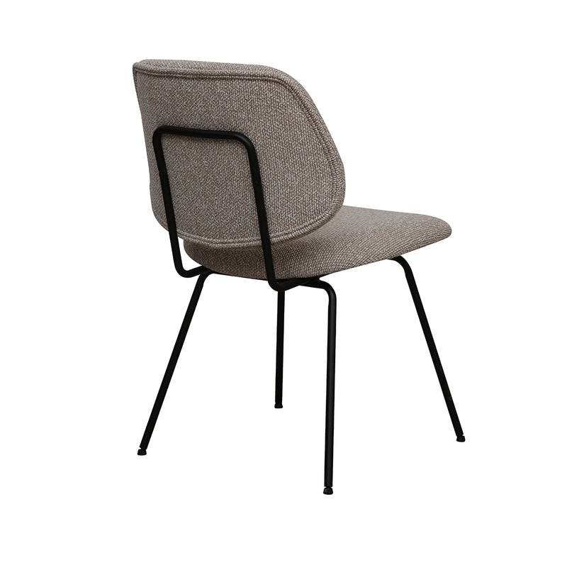 Eetkamerstoel Ravenna Naturel Royal Boucle 50x59x82 cm-Eetkamerstoelen-LABEL51