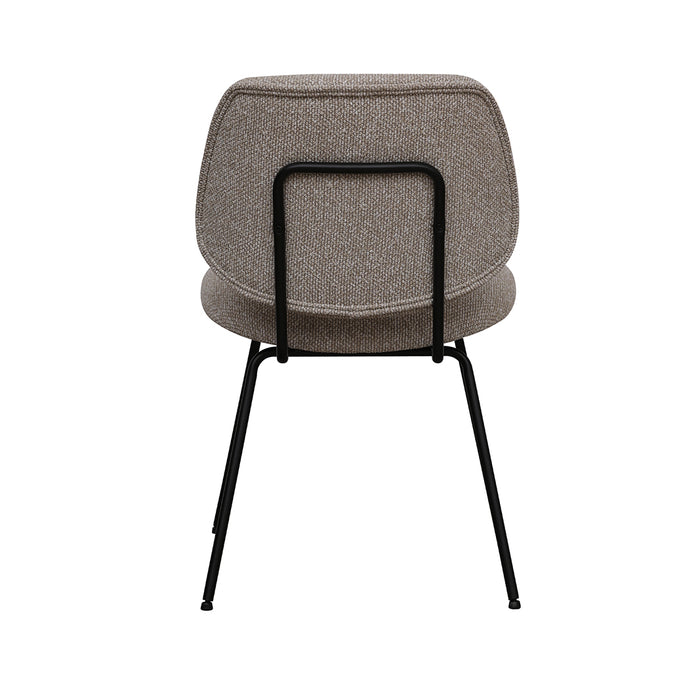 Eetkamerstoel Ravenna - Naturel - Royal Boucle-Eetkamerstoelen-LABEL51