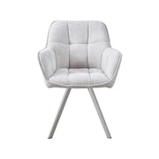 Eetkamerstoel Riley Stof Naturel 61x63x84 cm 180154182-Eetkamerstoelen-LABEL51