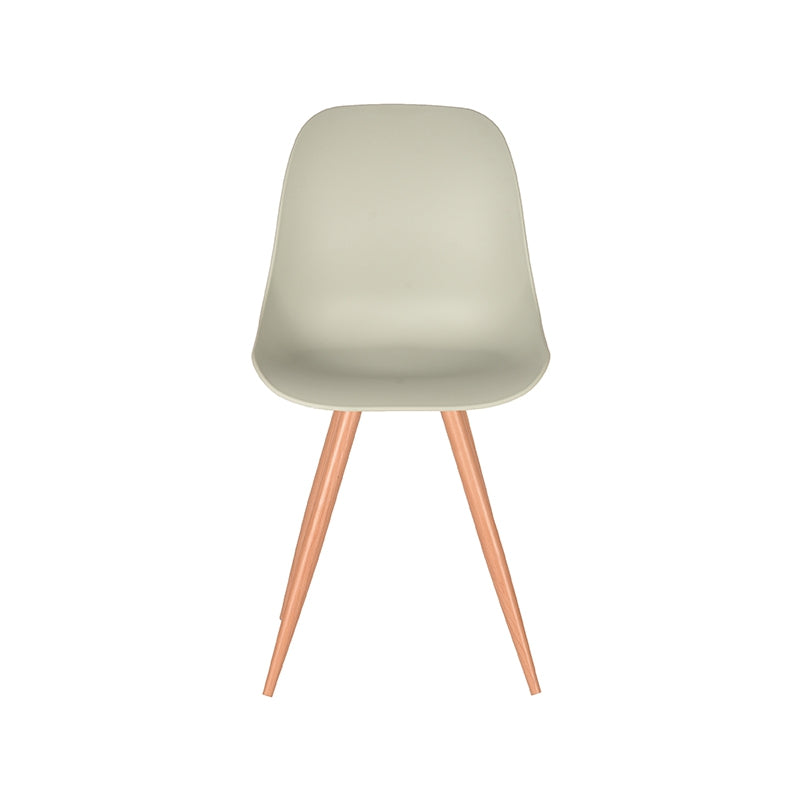 Eetkamerstoel Rimini Breeze PP Naturel Houtlook Frame 46x54x88 cm-Eetkamerstoelen-LABEL51
