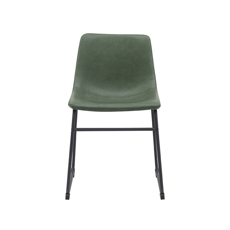 Eetkamerstoel Risto Hunter Kunstleder 47x55x79 cm-Eetkamerstoelen-LABEL51