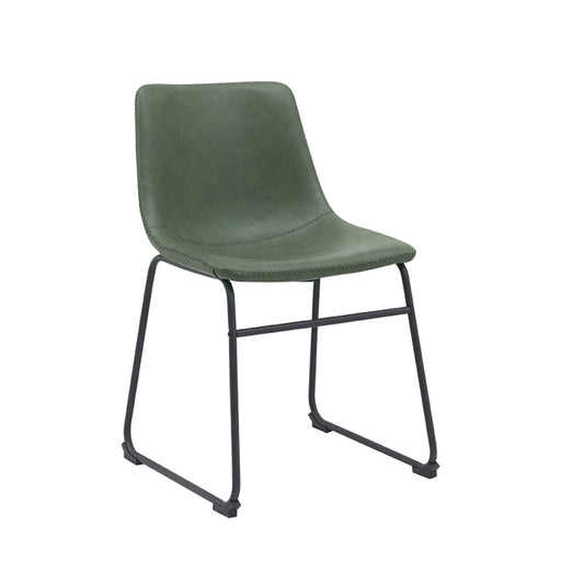 Eetkamerstoel Risto Hunter Kunstleder 47x55x79 cm-Eetkamerstoelen-LABEL51