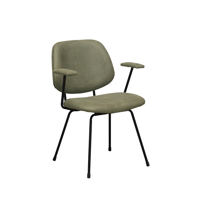 Eetkamerstoel Rivano Moss Micro Suede 62x58x83 cm-Eetkamerstoelen-LABEL51