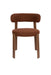 Eetkamerstoel Robyn Polyester Rood 52x48 cm-Eetkamerstoelen-Creating Home