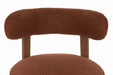 Eetkamerstoel Robyn Polyester Rood 52x48 cm-Eetkamerstoelen-Creating Home