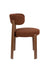 Eetkamerstoel Robyn Polyester Rood 52x48 cm-Eetkamerstoelen-Creating Home