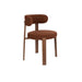 Eetkamerstoel Robyn Polyester Rood 52x48 cm-Eetkamerstoelen-Creating Home