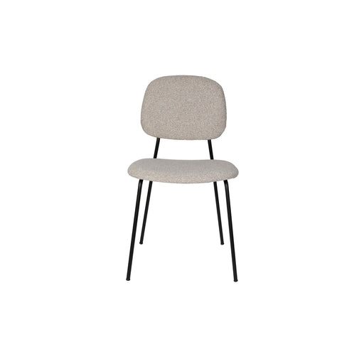Eetkamerstoel Roos Light Polyester Beige 51x47 cm-Eetkamerstoelen-Creating Home