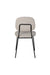 Eetkamerstoel Roos Light Polyester Beige 51x47 cm-Fauteuils-Creating Home