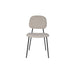 Eetkamerstoel Roos Light Polyester Beige 51x47 cm-Fauteuils-Creating Home