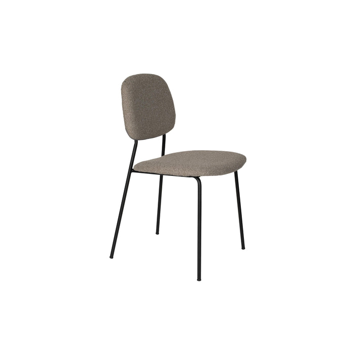 Eetkamerstoel Roos Warm Polyester Beige 51x47 cm-Eetkamerstoelen-Creating Home