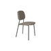 Eetkamerstoel Roos Warm Polyester Beige 51x47 cm-Eetkamerstoelen-Creating Home