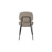 Eetkamerstoel Roos Warm Polyester Beige 51x47 cm-Eetkamerstoelen-Creating Home