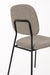 Eetkamerstoel Roos Warm Polyester Beige 51x47 cm-Eetkamerstoelen-Creating Home