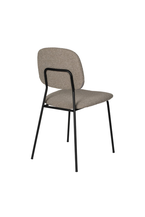 Eetkamerstoel Roos Warm Polyester Beige 51x47 cm-Fauteuils-Creating Home