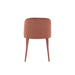 Eetkamerstoel Roze Stof Antiek 51 cm-Eetkamerstoelen-J-Line