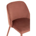 Eetkamerstoel Roze Stof Antiek 51 cm-Eetkamerstoelen-J-Line