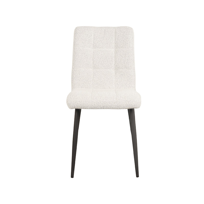Eetkamerstoel Sam Champagne Boucle 44x57x86 cm-Eetkamerstoelen-LABEL51