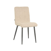 Eetkamerstoel Sam Naturel Boucle 44x57x86 cm-Eetkamerstoelen-LABEL51