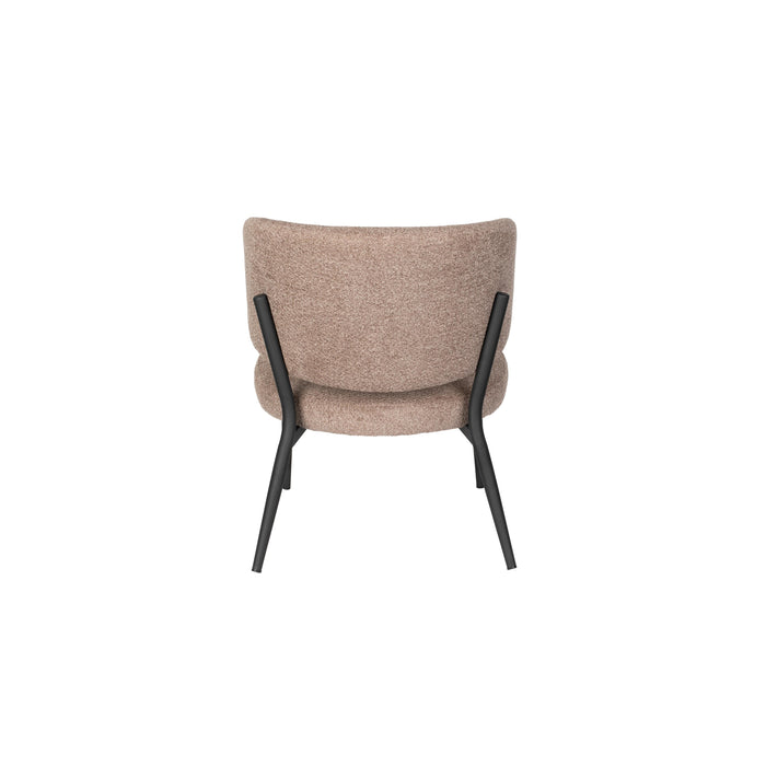 Eetkamerstoel Sanne Bruinie Polyester Bruin 72x62 cm-Eetkamerstoelen-Creating Home